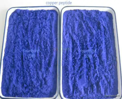 Cosmetic Grade 98% purity blue powder Copper Peptide / GHK-CU / 89030-95-5, 49557-75-7,130120-57-9