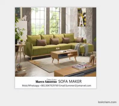Alibaba living room furniture sofa sets modern new design cheap fabric L shaped sectional sofa