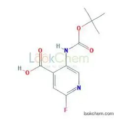 5-((tert-Butoxycarbonyl)amino)-2-fluoroisonicotinic acid