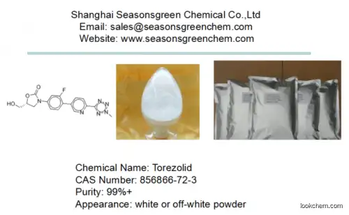 lower price white powder Torezolid CAS:856866-72-3