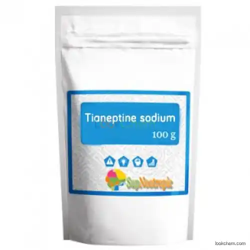 Antidepressant API !! High quality Tianeptine sodium, CAS#30123-17-2