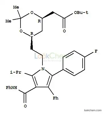 tert-Butyl (4R,6R)-2-[[[6-(2-4-fluorophenyl)-5-isopropyl-3-phenyl-4-(phenylcarbamoyl)pyrrol-1-yl]ethyl]-2,2-dimethyl-1,3-dioxan-4-yl]acetate