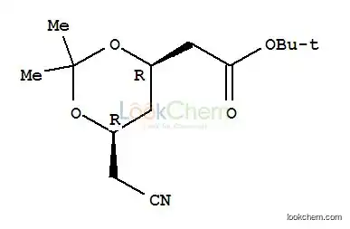 1,3-Dioxane-4-aceticacid, 6-(cyanomethyl)-2,2-dimethyl-, 1,1-dimethylethyl ester, (4R,6R)-