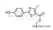 Ethyl 2-(4-hydroxyphenyl)-4-methyl -1,3-thiazole-5– carboxylate,Intermediate of Febuxostat CAS NO.:161797-99-5