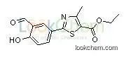 2-(3-Formyl-4-hydroxy-phenyl)-4-methyl-thiazole-5-carboxylic acid ethyl ester
