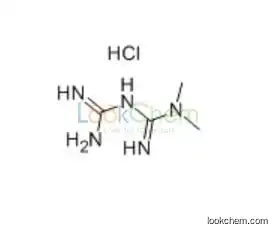 Factory Sale High Purity Metformin HCl / Hydrochloride CAS 1115-70-4