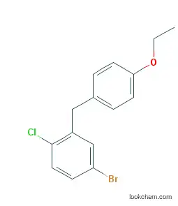 Benzene, 4-bromo-1-chloro-2-[(4-ethoxyphenyl)methyl]-