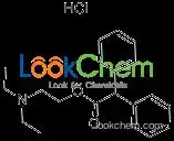 50-42-0 	Adiphenine hydrochloride