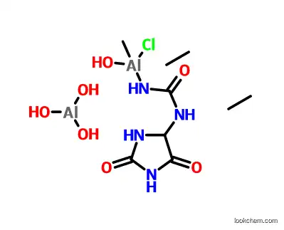 Aluminum,chloro[N-(2,5-dioxo-4-imidazolidinyl)ureato]tetrahydroxydi-