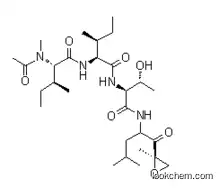 L-Threoninamide,N-acetyl-N-methyl-L-isoleucyl-L-isoleucyl-N-[(1S)-3-methyl-1-[[(2R)-2-methyl-2-oxiranyl]carbonyl]butyl]-