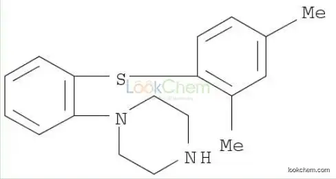 Piperazine, 1-[2-[(2,4-dimethylphenyl)thio]phenyl]-