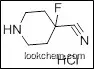 4-fluoropiperidine-4-carbonitrile hydrochloride