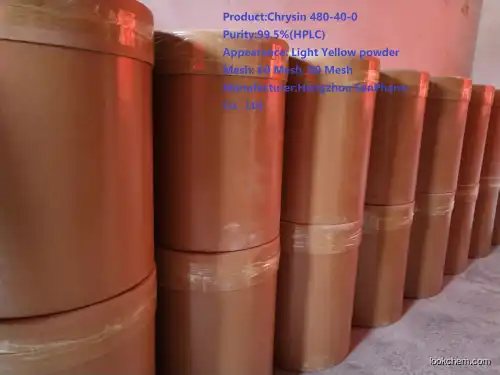 Chrysin|CAS: 480-40-0|Purity 99.5%|