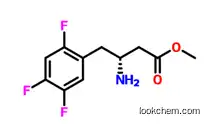 Benzenebutanoic acid, β-amino-2,4,5-trifluoro-, methyl ester, (βR)-