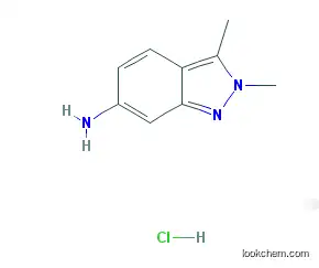 2H-Indazol-6-amine, 2,3-dimethyl-, hydrochloride (1:1)