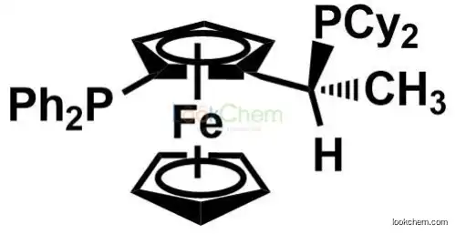 (R)-(-)-1-[(S)-2-(DIPHENYLPHOSPHINO)FERROCENYL]ETHYLDICYCLOHEXYLPHOSPHINE