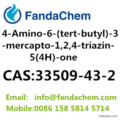 Triazinone ; 4-Amino-6-(tert-butyl)-3-mercapto-1,2,4-triazin-5(4H)-one CAS：33509-43-2  from fandachem