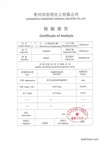 High 99% Purity 2',4'-Dimethoxyacetophenone TOP1 supplier in China