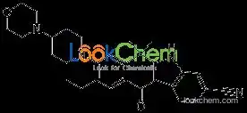 9-Ethyl-6,11-dihydro-6,6-dimethyl-8-[4-(4-morpholinyl)-1-piperidinyl]-11-oxo-5H-benzo[b]carbazole-3-carbonitrile