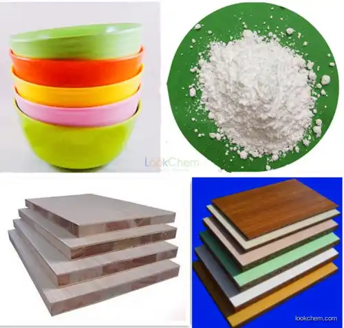Melamine Powder 99.8% Raw Material for Producing Durable Muf Resin