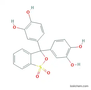 1,2-Benzenediol,4,4'-(1,1-dioxido-3H-2,1-benzoxathiol-3-ylidene)bis-