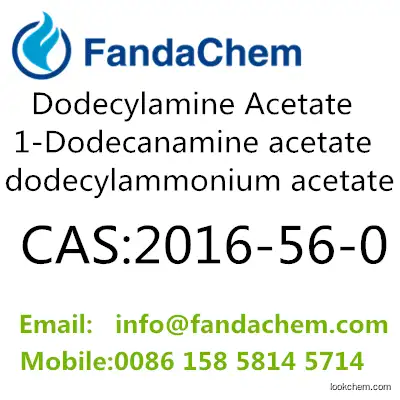 cas:2016-56-0.1-Dodecanamine, acetate  from fandachem