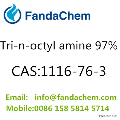 Trioctylamine;fentamine TA8;Tri-n-octylamine CAS：1116-76-3 from fandachem