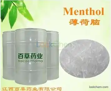 GMP Factory Price Good Quality Natural Crystal Menthol(89-78-1)