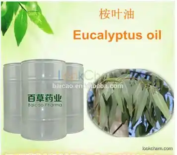 Colorless or light yellow liquid cineole70% 80% Eucalyptus leaf oil 100% pure natural essential manufacturer(470-82-6)