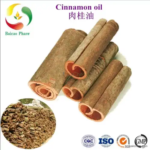 Cinnamon oil Professional supply 100% Natural Cinnamon bark Oil from distilled(104-55-2)