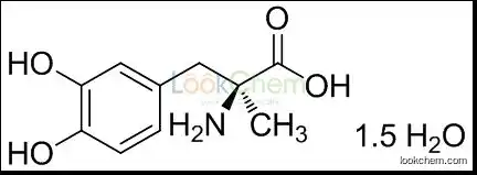 CAS No.:41372-08-1 alpha-Methyldopa sesquihydrate(41372-08-1)