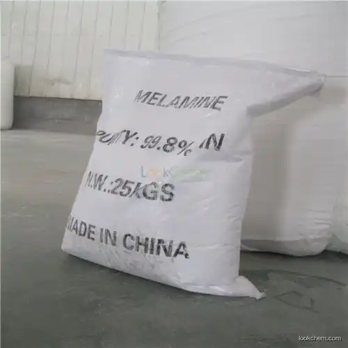 Industry Grade Used High Quality and Best price 99.8% Melamine Powder