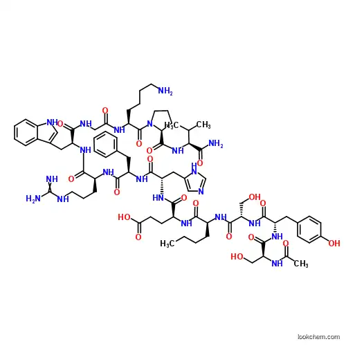 High Quality peptide API 99% Melanotan-1 Melanotropin 75921-69-6 powder PRICE
