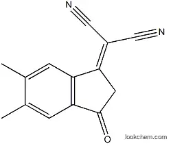 Propanedinitrile, 2-(2,3-dihydro-5,6-dimethyl-3-oxo-1H-inden-1-ylidene)-