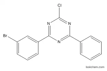 3-(3-bromophenyl)-5-phenyl-1l3,2,4,6-chloratriazine