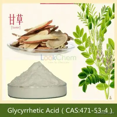 High Quality Glycyrrhetinic acid 471-53-4 in stock fast delivery good supplier