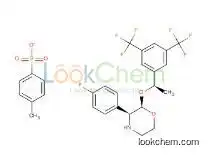 Morpholine,2-[(1R)-1-[3,5-bis(trifluoromethyl)phenyl]ethoxy]-3-(4-fluorophenyl)-,(2R,3S)-, 4-methylbenzenesulfonate