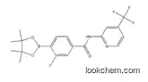 Benzamide,3-fluoro-4-(4,4,5,5-tetramethyl-1,3,2-dioxaborolan-2-yl)-N-[4-(trifluoromethyl)-2-pyridinyl]-