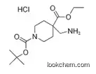 1-tert-Butyl 4-ethyl 4-(aminomethyl)piperidine-1,4-dicarboxylate