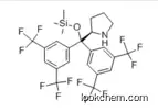 Pyrrolidine,2-[bis[3,5-bis(trifluoromethyl)phenyl][(trimethylsilyl)oxy]methyl]-, (2R)-