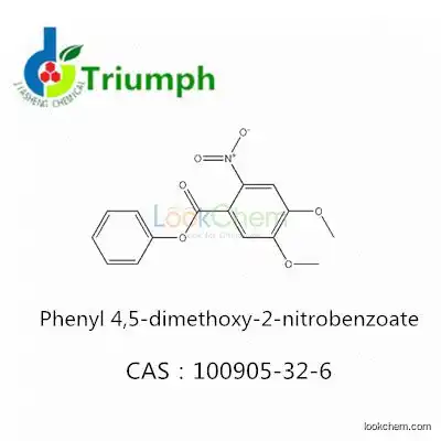 Phenyl 4,5-dimethoxy-2-nitrobenzoate  100905-32-6