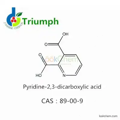Pyridine-2,3-dicarboxylic acid 89-00-9