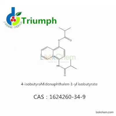 4-isobutyraMidonaphthalen-1-yl isobutyrate 1624260-34-9