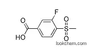 3-Fluoro-4-methylsulfonylbenzoic acid