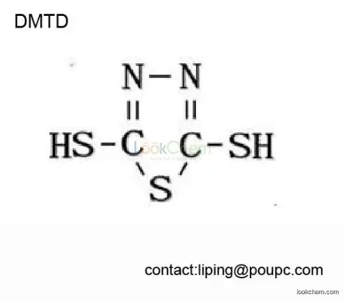 2,5-dimercapto-1,3,4-thiadiazole CAS 1072-71-5 DMTD