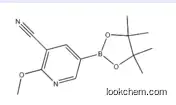 3-Pyridinecarbonitrile, 2-methoxy-5-(4,4,5,5-tetramethyl-1,3,2-dioxaborolan-2-yl)-