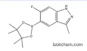 1H-Indazole,6-fluoro-3-methyl-5-(4,4,5,5-tetramethyl-1,3,2-dioxaborolan-2-yl)-