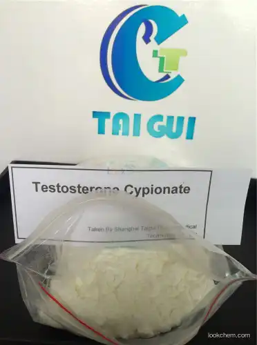 Safe Injectable Testosterone Cypionate / Test Cyp for Muscle Growth White Raw Steroid Powders CAS 58-20-8