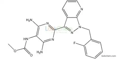 methyl N-[4,6-diamino-2-[1-[(2-fluorophenyl)methyl]pyrazolo[3,4-b]pyridin-3-yl]pyrimidin-5-yl]carbamate