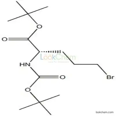 91229-86-6 5-Bromo-N-[(tert-butoxy)carbonyl]-L-norvaline tert-butyl ester